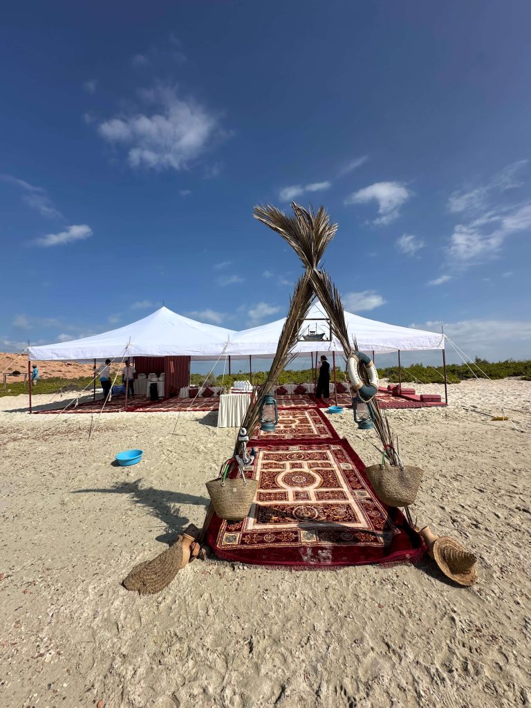 Beach Setup